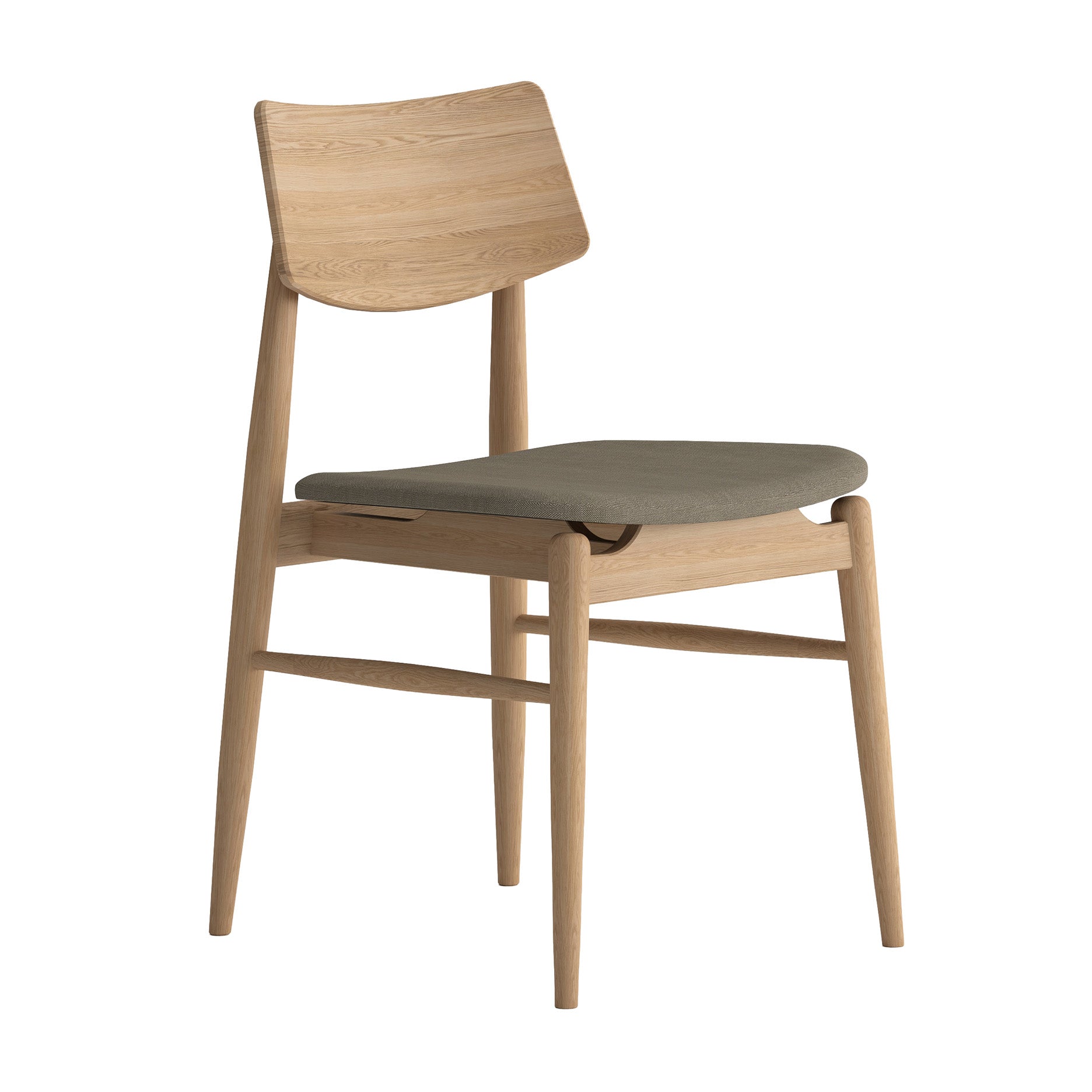 Vedersø Esszimmerstuhl ohne Armlehnen – Stoff